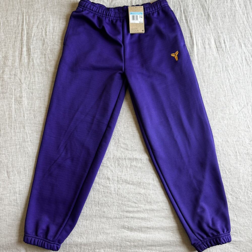 [BOYS M] Nike Kobe Bryant Mamba Mentality Therma-FIT Pants Purple HJ1015-547